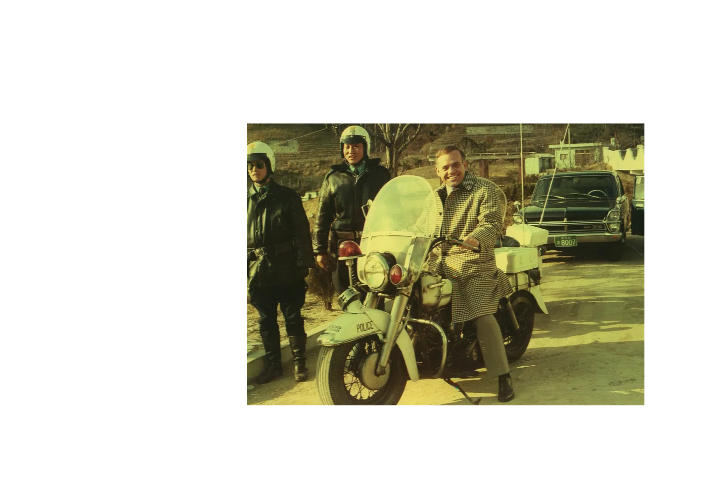 Lee's Dad in Korea 1975