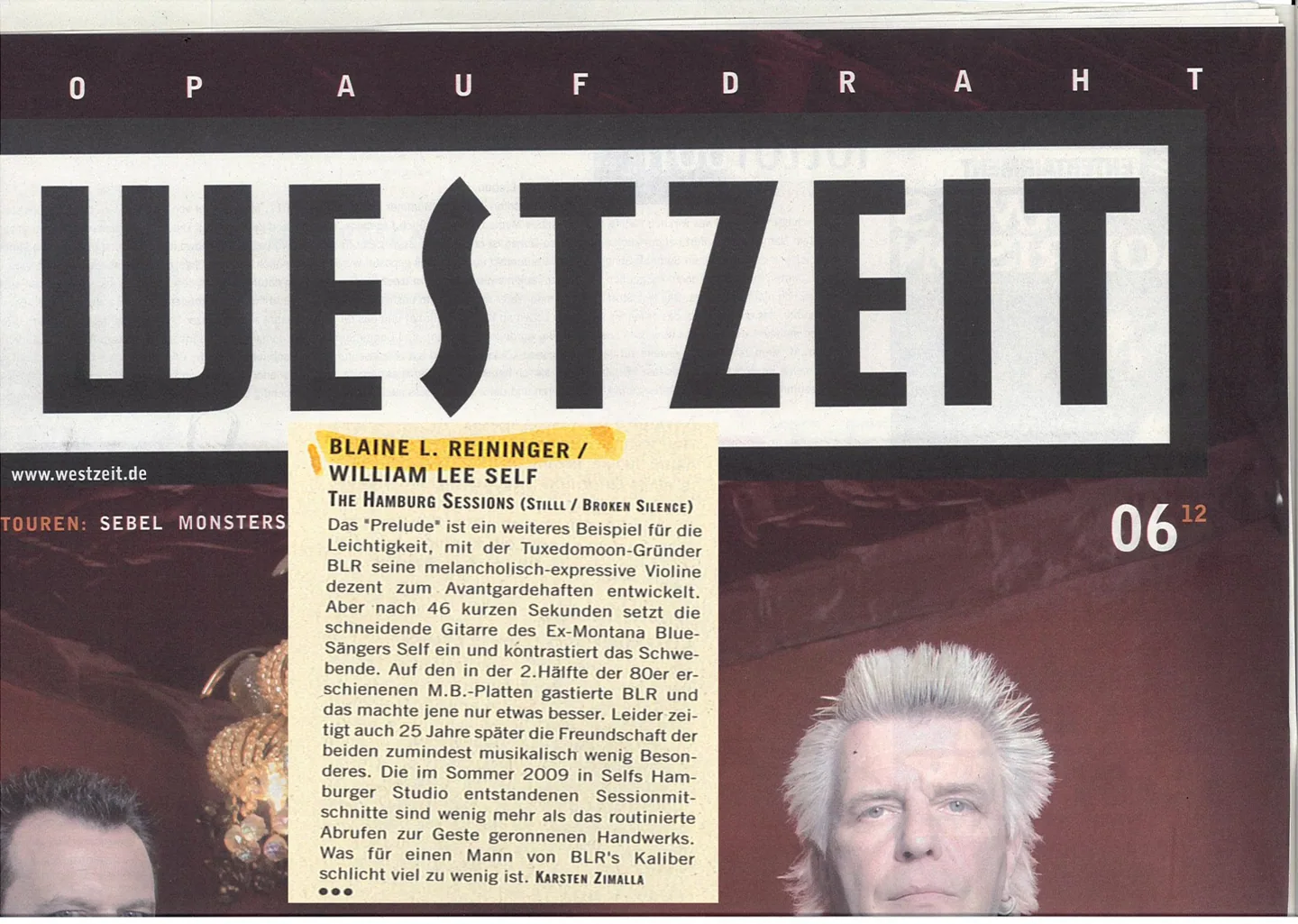 westzeit_06.12 - Blaine L. Reininger